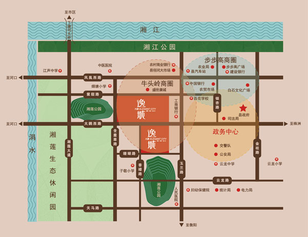 萬通逸城位置圖