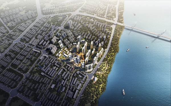 城發(fā)·潭州壹號(hào)院鳥(niǎo)瞰圖